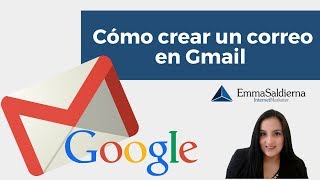 Cómo crear un correo electrónico GMAIL paso a paso [upl. by Xel]