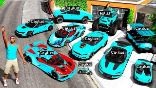 Collecting CAYLUS SUPERCARS in GTA 5 [upl. by Ellerahc]