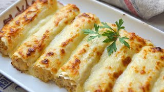 Canelones de pollo MUY FÁCILES ¡Los TRUCOS que nunca fallan [upl. by Ingaborg]