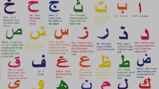 Arabic Alphabet  Pronunciation [upl. by Connett]