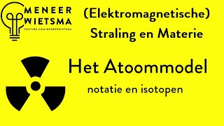 Natuurkunde uitleg Straling 1 Het Atoommodel [upl. by Camella]