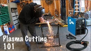 Miller Spectrum 375 Review and Demo Plasma Cutting 101 [upl. by Ebony8]