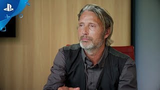 Death Stranding  Hideo Kojima and Mads Mikkelsen Interview  PS4 [upl. by Ardnaz460]