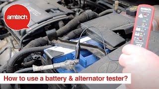 How To Use A Battery amp Alternator Tester [upl. by Dorison]