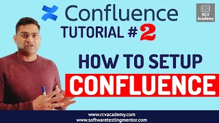 Confluence Tutorial 2  How to Setup Confluence Cloud [upl. by Arhoz541]