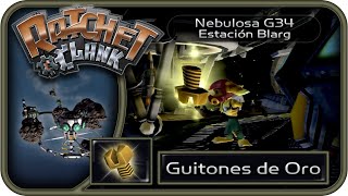 Guitones de Oro Ratchet amp Clank 1 HD  Nébula G34 [upl. by Lilias]