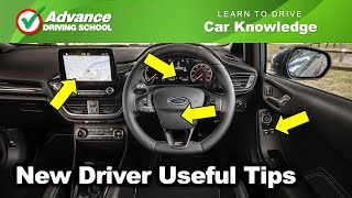 10 Useful Tips For New Drivers  Learn to drive Car Knowledge [upl. by Ibib574]