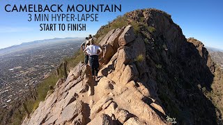 Camelback Mountain  HYPERLAPSE  Start to Finish  Phoenix AZ [upl. by Terrie]