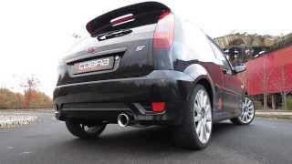 Ford Fiesta ST 150 Mk6 Performance Exhaust by Cobra Sport Exhausts [upl. by Schramke]