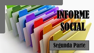 Informe social  Tutorial [upl. by Jamison]