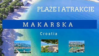 Chorwacja  Makarska HD najpiękniejsze plaże atrakcje noclegi  apartamenty vlog1 [upl. by Ahsiener]