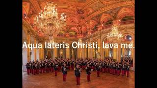 Anima Christi Paroles  Chœur de SaintCyr [upl. by Gyimah]