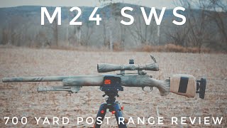 M24 SWS  The US Army Sniper rifle from 19882014 [upl. by Lyris]