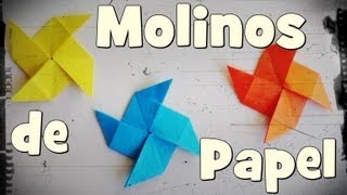 Molino de Papel  Origami [upl. by Harlin]