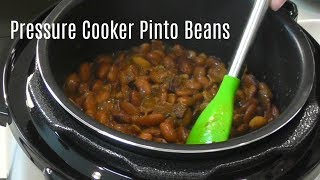 Pressure Cooker Pinto Beans  No Soak Quick Cook Beans  Cosori 2 Quart Electric Pressure Cooker [upl. by Enyawad]