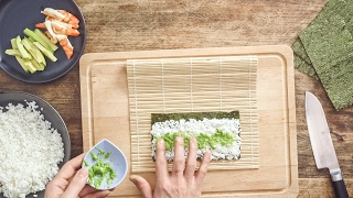 Howto Sushi selber machen  FOOBY [upl. by Ecirum]