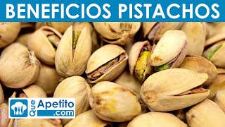 8 Propiedades y Beneficios de los Pistachos  QueApetito [upl. by Sollows]