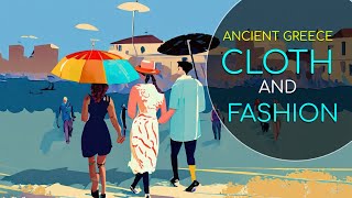 Clothing and fashion style  Ancient Greece [upl. by Aihsekat]