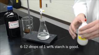 Lab8 vitamin C and iodine titration [upl. by Namyw]