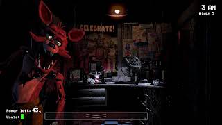 FNAF 1 Foxy Jumpscare [upl. by Nit]