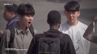 👩🏿‍🦱 asking koreans the korean n word  social experiment [upl. by Idnyc]