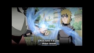 quotJiraiya Shows Minato He Mastered His Jutsu Rasenganquot  Naruto Shippuden [upl. by Rakso640]