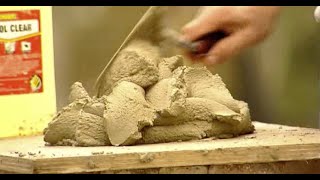 How to Lay Bricks Part 2 Mixing The Mortar [upl. by Haberman]