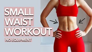 Small Waist Workout 10 Mins [upl. by Nnaecarg]