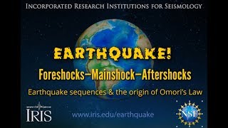 Earthquake Foreshock Mainshock or Aftershock Which was it [upl. by Alolomo]