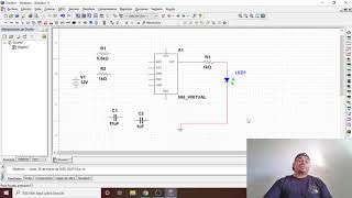 Oscilador 555 con Multisim [upl. by Bronnie]