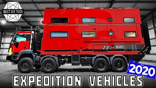 10 AllNew Expedition Vehicles and Overlanding Trucks for Extreme Explorations in 2020 [upl. by Tacklind]