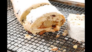 Stollen Bread Recipe  German Holiday Food [upl. by Yolande703]