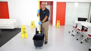 Workplace Safety Training  The Right Mopping Techniques amp Process [upl. by Karsten]