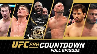 FULL EPISODE  UFC 296 Countdown [upl. by Amsed233]