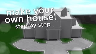 How to Build a House in Bloxburg [upl. by Hoffer]