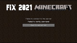 How to fix quotFailed to verify usernamequot error in Minecraft TLauncher Multiplayer Aternos Server [upl. by Perry272]