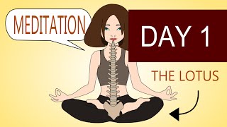 How to Meditate  Meditation for Beginners  Day 1 [upl. by Ettezus]