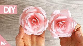 ► Cómo hacer una FLOR de PAPEL en 5 MINUTOS 😱🌺 [upl. by Marilou]