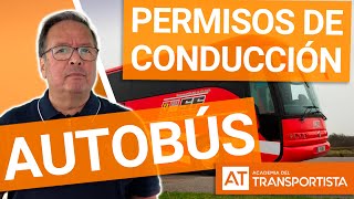 PERMISOS DE CONDUCCIÓN DE AUTOBÚS  Actualizado 2021  AT [upl. by Atinat]