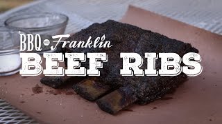 BBQ with Franklin Beef Ribs [upl. by Nilreb]