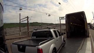 Taking a caravan through the Channel Tunnel with Eurotunnel [upl. by Sibylle]