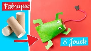 8 activités DIY rouleaux papier toilette [upl. by Aima]