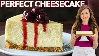 How to make the PERFECT CHEESECAKE with Cherry Sauce [upl. by Millisent]