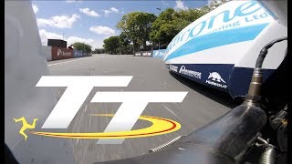 TT 2017  Sidecar Race 2  On board with John Holden and Lee Cain [upl. by An]