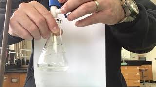 Vitamin C Titration with Iodine Starch indicator [upl. by Cia]