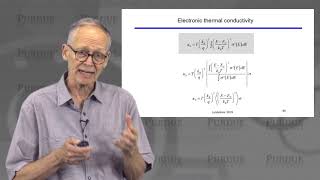 Introduction to Thermoelectricity L15 Theory  Electronic Thermal Conductivity [upl. by Alakam160]