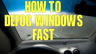 How to Defog Car Windows Fast [upl. by Bonne938]