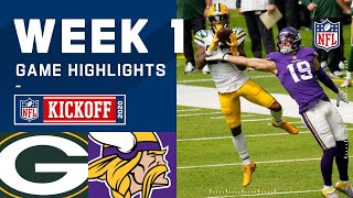 Packers vs Vikings Week 1 Highlights  NFL 2020 [upl. by Den]