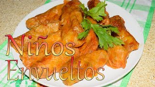 Receta Niños Envueltos  Cocinando con Yolanda [upl. by Arun362]