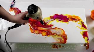 357 Gorgeous Dutch Pour Acrylic Pouring Technique [upl. by Strephon748]